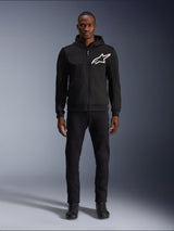 Alpinestars Chrome v2 Motorjas Zwart en wit, productfoto 2