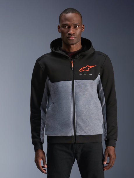 Alpinestars Chrome v2 Motorjas Grijs, zwart en rood, productfoto 1