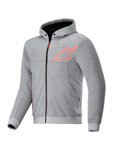 Alpinestars Chrome v2 Motorjas Grijs en blauw, vooraanzicht