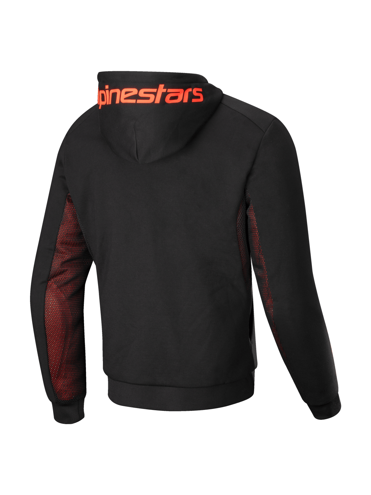 Alpinestars Chrome Air Motorjas Zwart en fluorood, achteraanzicht