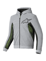 Alpinestars Chrome Air Motorjas Grijs, vooraanzicht
