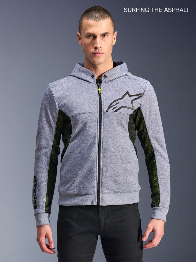 Alpinestars Chrome Air Motorjas Grijs, productfoto 1
