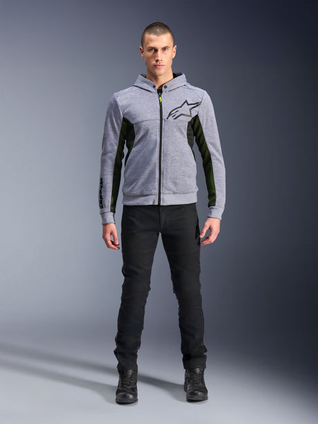 Alpinestars Chrome Air Motorjas Grijs, productfoto 3