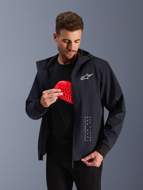 Alpinestars Radium Tech Hoodie Grijs, detail 3