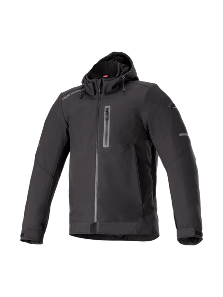 Alpinestars Neo Waterproof Hoodie Zwart, vooraanzicht
