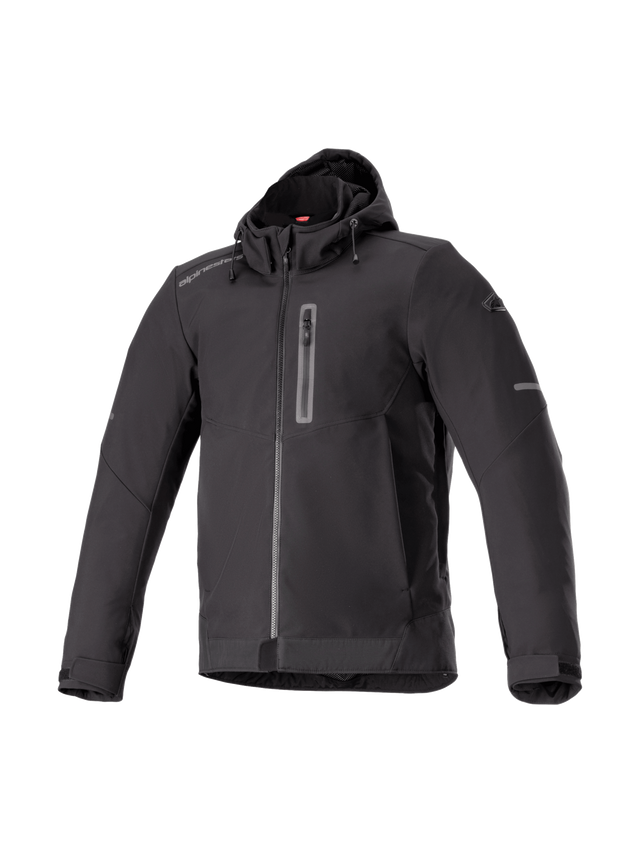 Alpinestars Neo Waterproof Hoodie Zwart, vooraanzicht