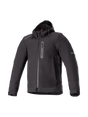 Alpinestars Neo Waterproof Hoodie Zwart, vooraanzicht