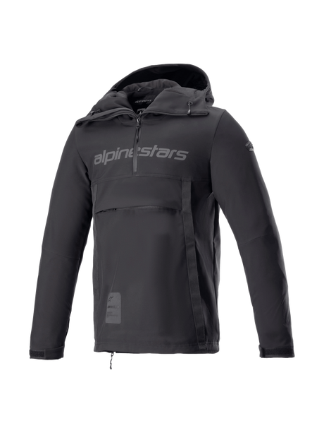 Alpinestars Sherpa Hoodie Zwart, vooraanzicht