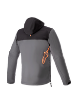 Alpinestars Sherpa Hoodie Zwart, grijs en rood, achteraanzicht