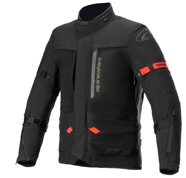 Alpinestars Altamira Gore-Tex Motorjas Zwart en fluorood, productfoto 1