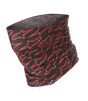 Alpinestars Neck Warmer Contours Accessoire Zwart en rood, vooraanzicht