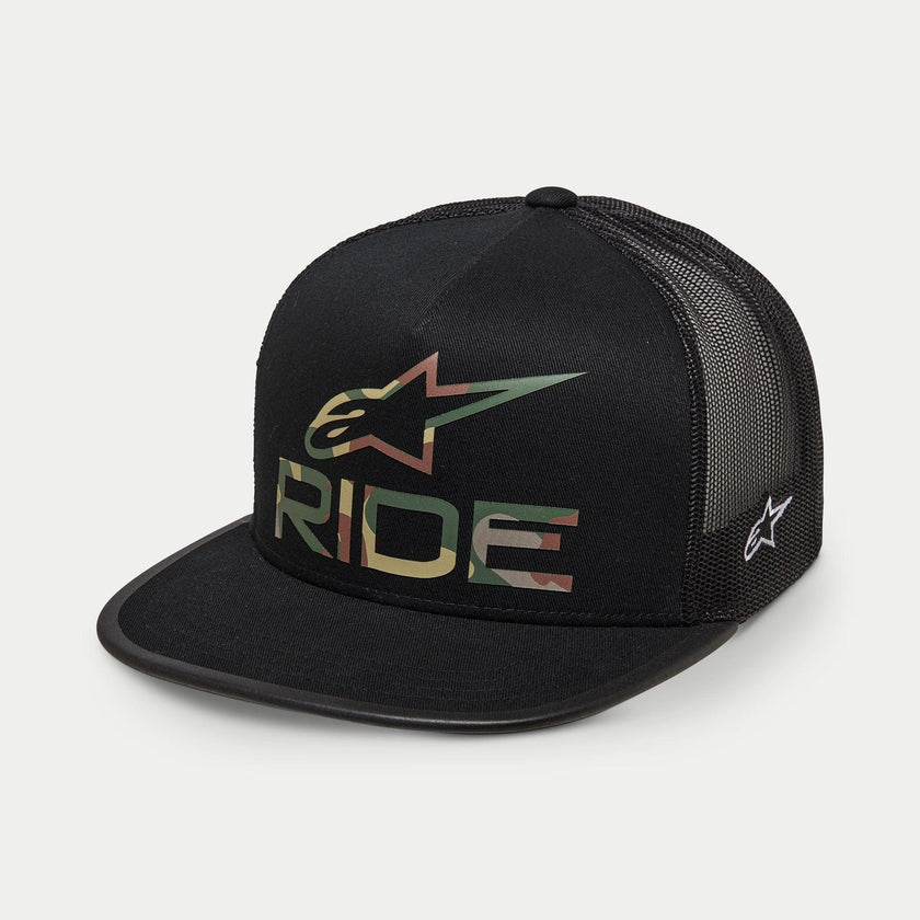 Alpinestars Ride 4.0 Trucker Camo Pet Zwart, productfoto 1