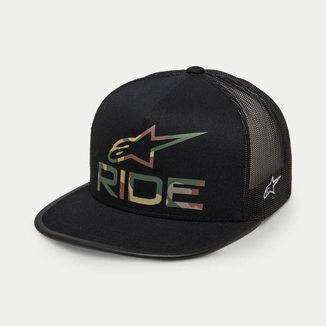Alpinestars Ride 4.0 Trucker Camo Pet Zwart, productfoto 1