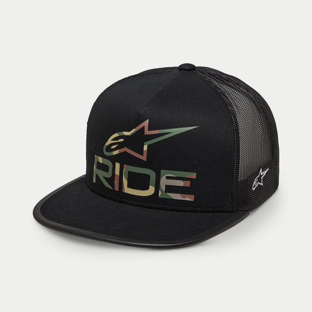 Alpinestars Ride 4.0 Trucker Camo Pet Zwart, productfoto 1