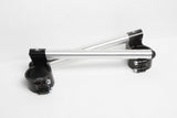 Clip-Ons Handlebars 47mm Type Verhoogd 28mm Zwart Geanodiseerd