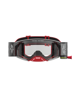 Alpinestars Supertech Firma Roll-Off Crossbril Rood en zilver, productfoto 2