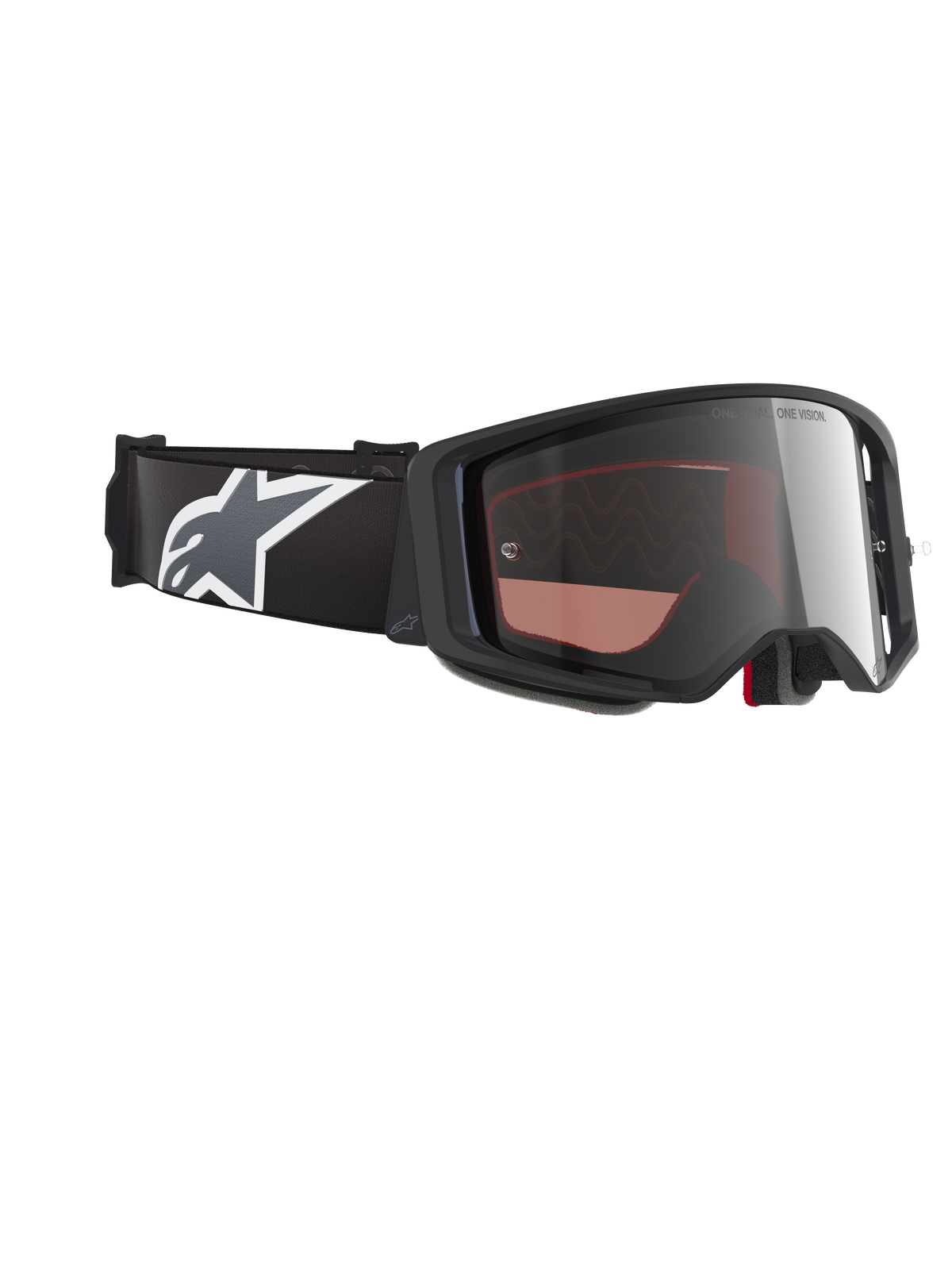 Alpinestars Supertech Corp Crossbril Zwart en grijs, productfoto 3