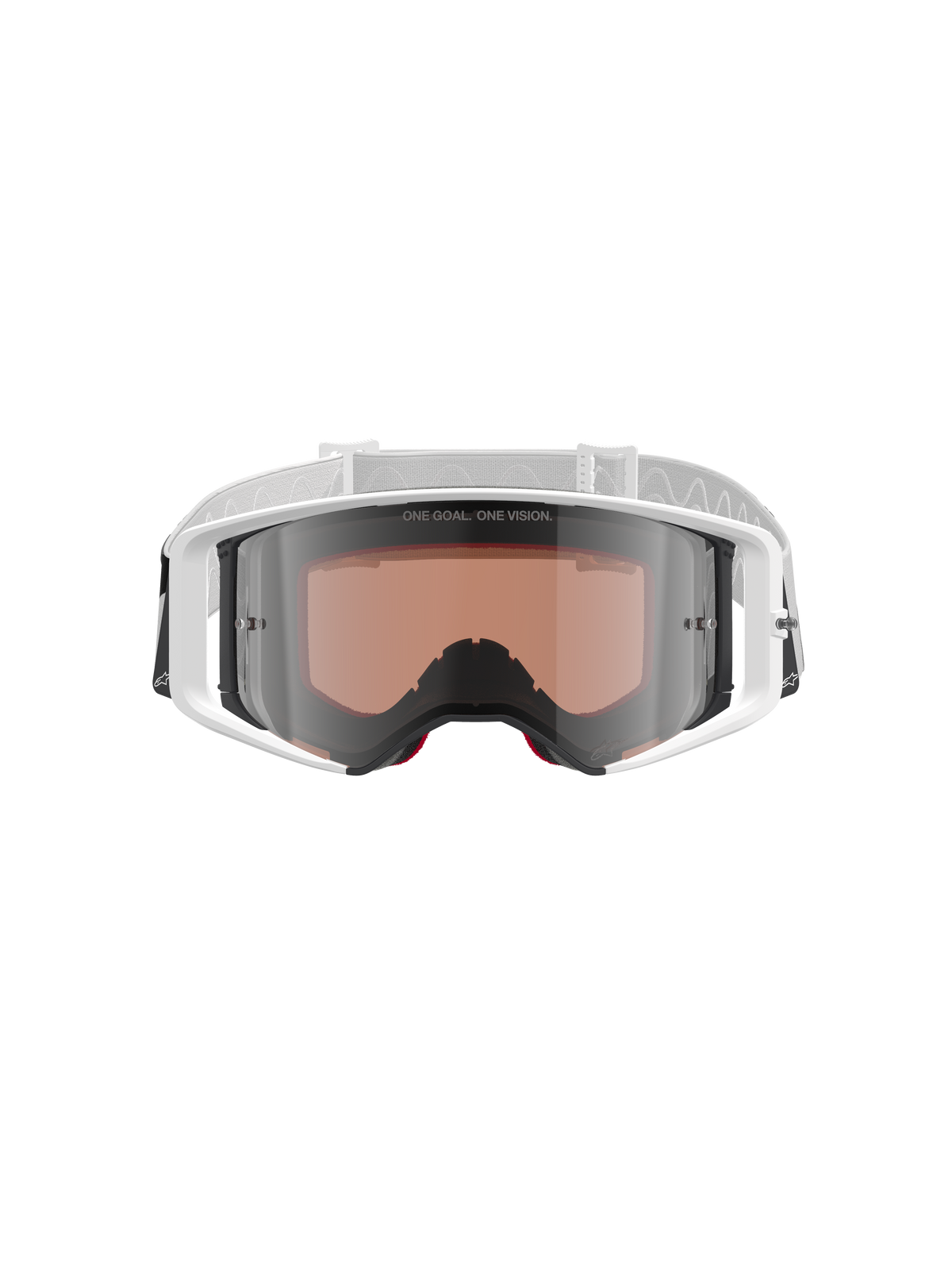 Alpinestars Supertech Corp Crossbril Wit, productfoto 2