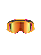 Alpinestars Supertech Corp Crossbril Geel en roze, productfoto 2