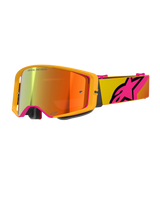 Alpinestars Supertech Corp Crossbril Geel en roze, productfoto 1