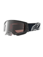 Alpinestars Supertech Hiten Crossbril Wit en zwart, productfoto 1