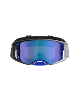 Alpinestars Supertech Hiten Crossbril Zwart en blauw, productfoto 2