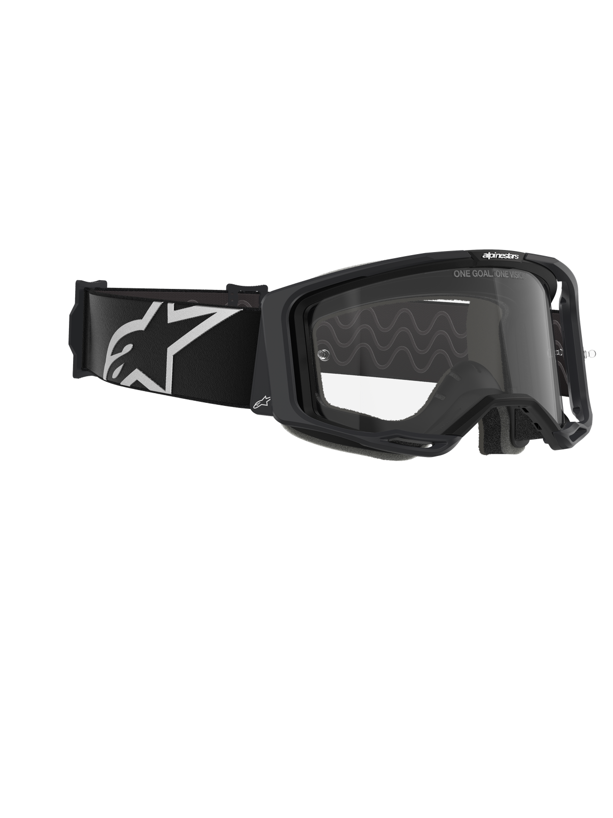 Alpinestars Vision 8 Corp Crossbril Zwart, productfoto 3