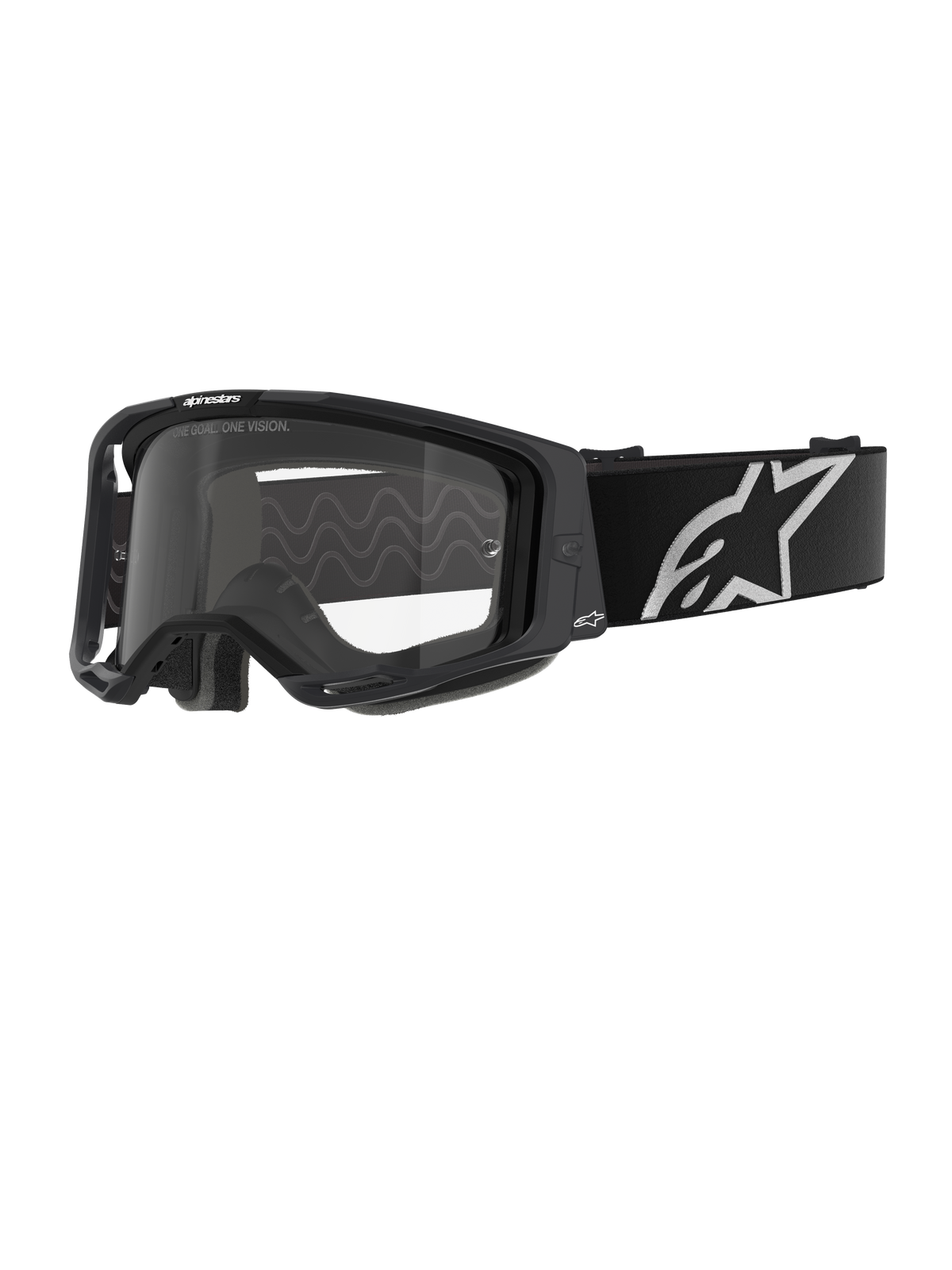 Alpinestars Vision 8 Corp Crossbril Zwart, productfoto 1