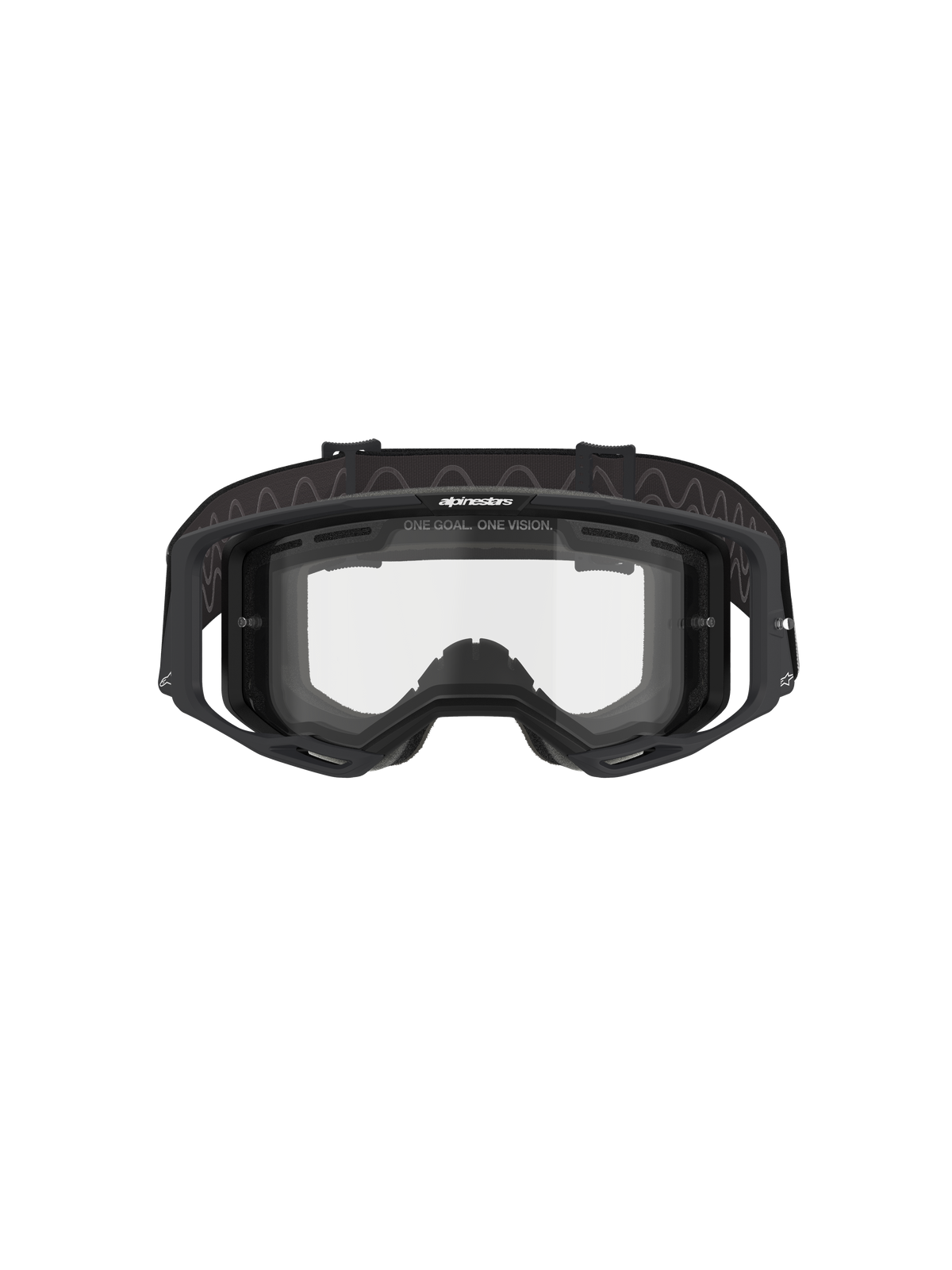 Alpinestars Vision 8 Corp Dual Pane Crossbril Zwart, productfoto 2