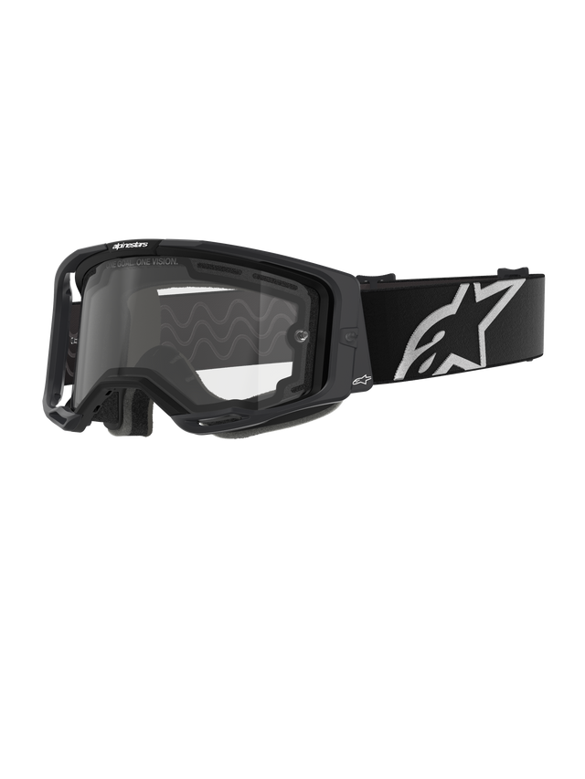 Alpinestars Vision 8 Corp Dual Pane Crossbril Zwart, productfoto 1