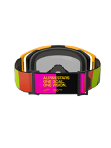Alpinestars Vision 8 Corp Crossbril Geel, roze en rood, productfoto 4