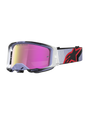 Alpinestars Vision 8 Maven Crossbril Paars, zwart en roze, productfoto 1