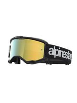 Alpinestars Vision 5 Hone Crossbril Zwart, wit en goud, productfoto 1