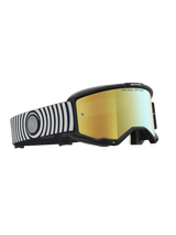 Alpinestars Vision 5 Hone Crossbril Zwart, wit en goud, productfoto 3