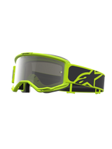 Alpinestars Vision 5 Rora Crossbril Zwart, fluogeel en zilver, productfoto 1