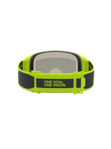 Alpinestars Vision 5 Rora Crossbril Zwart, fluogeel en zilver, productfoto 4