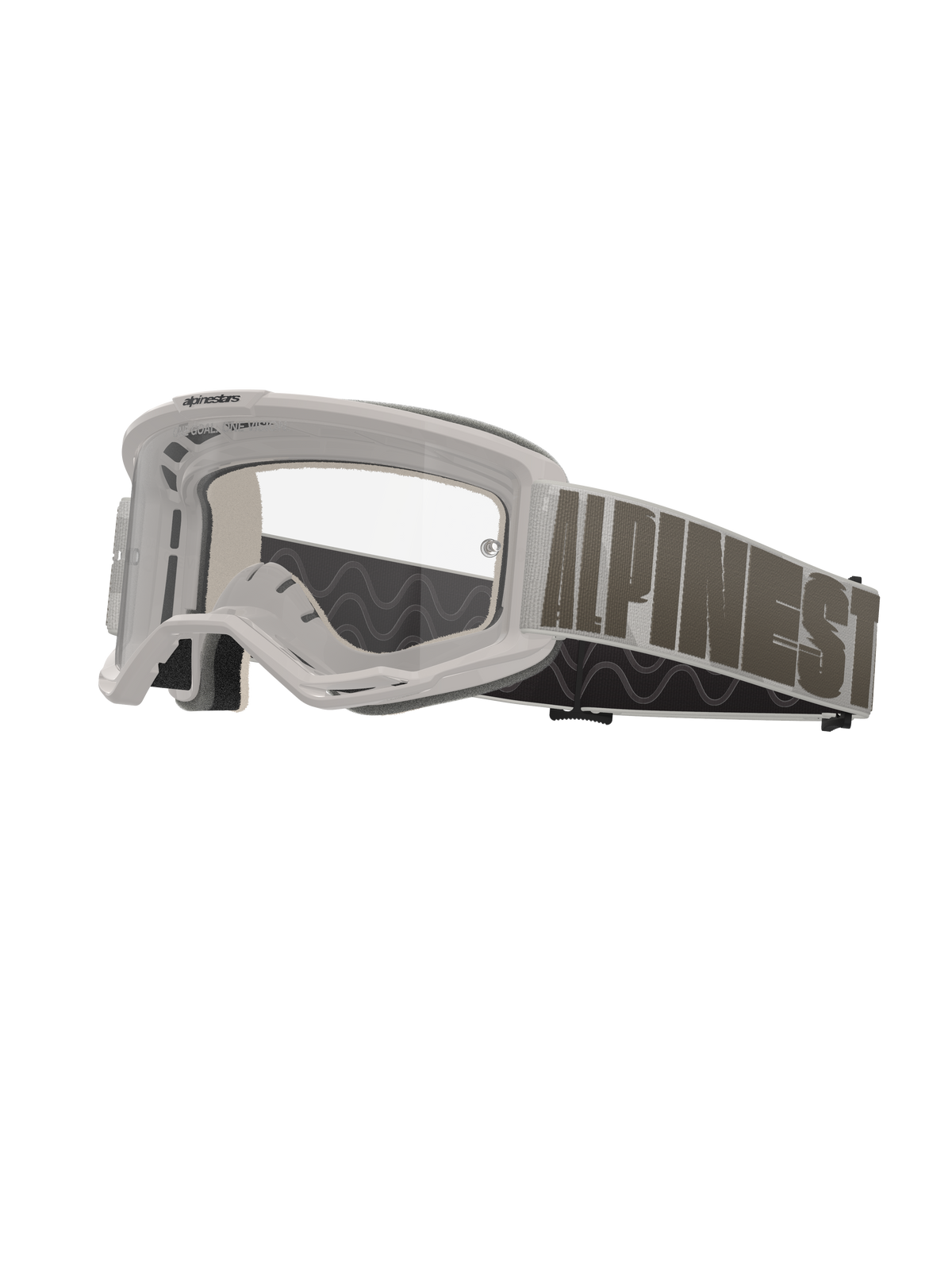 Alpinestars Vision 5 Hollow Wind Crossbril Transparant, productfoto 1
