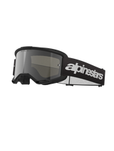 Alpinestars Vision 3 Wordmark Crossbril Zwart en zilver, productfoto 1