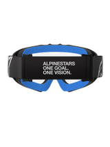 Alpinestars Vision Youth Corp Crossbril Junior Zwart en transparant, productfoto 4