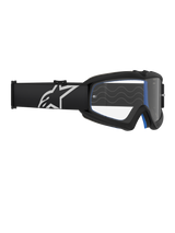 Alpinestars Vision Youth Corp Crossbril Junior Zwart en transparant, productfoto 3