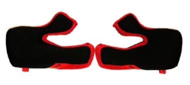 Alpinestars Cheek Pad Set S-M10/S-M8 Helmonderdeel Zwart, productfoto 1