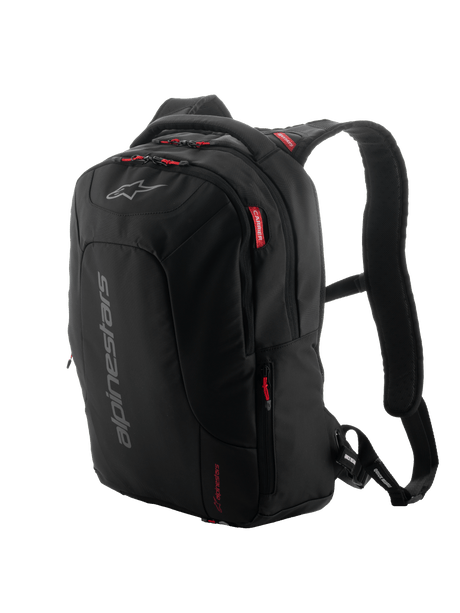Alpinestars City Hunter v2 22L Rugzak Zwart, wit en rood, vooraanzicht