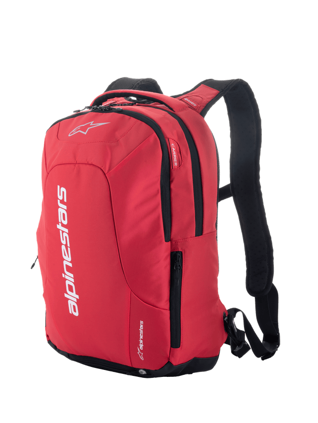Alpinestars City Hunter v2 22L Rugzak Rood en zwart, vooraanzicht