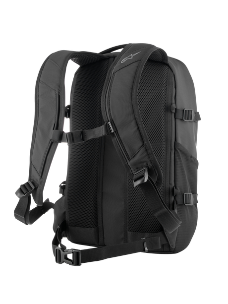 Alpinestars AMP3 17L Rugzak Zwart, achteraanzicht