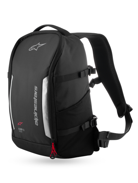 Alpinestars AMP3 17L Rugzak Zwart, vooraanzicht