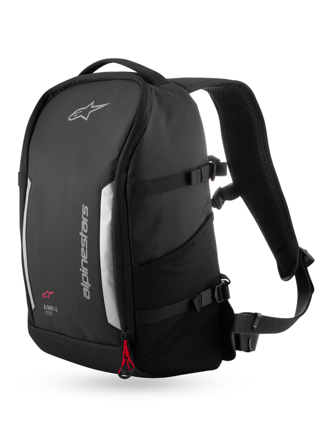 Alpinestars AMP3 17L Rugzak Zwart, vooraanzicht
