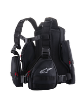 Alpinestars Techdura Rugzak Zwart en wit, achteraanzicht