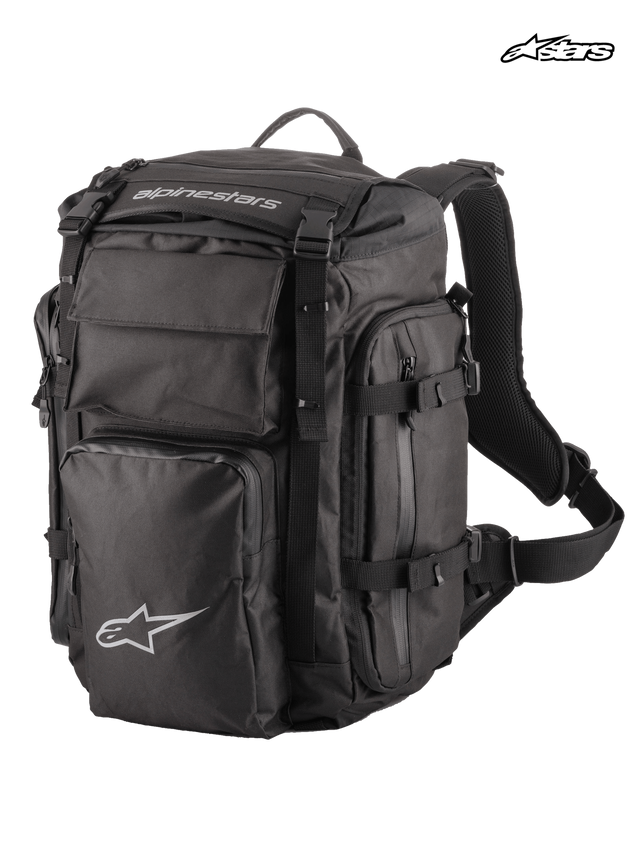 Alpinestars Rover Overland 25L Rugzak Zwart, vooraanzicht