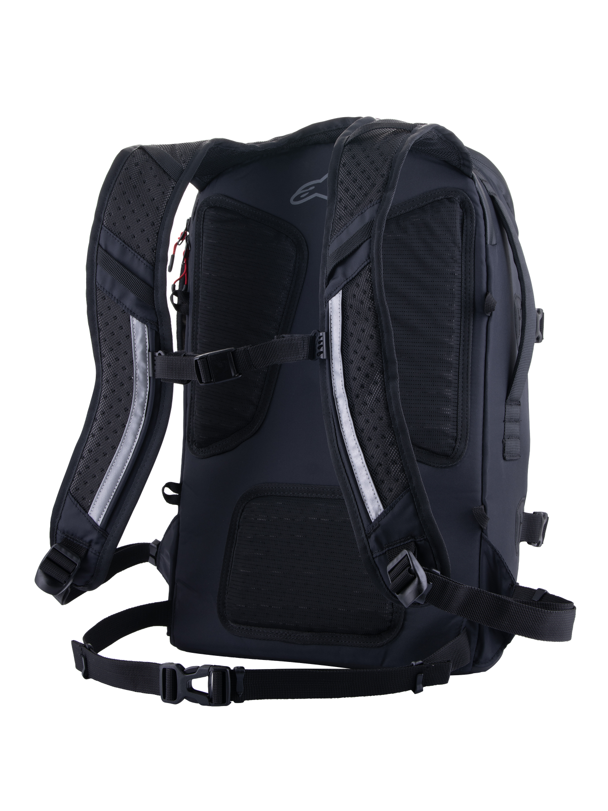 Alpinestars AMP7 22L Rugzak Zwart, achteraanzicht