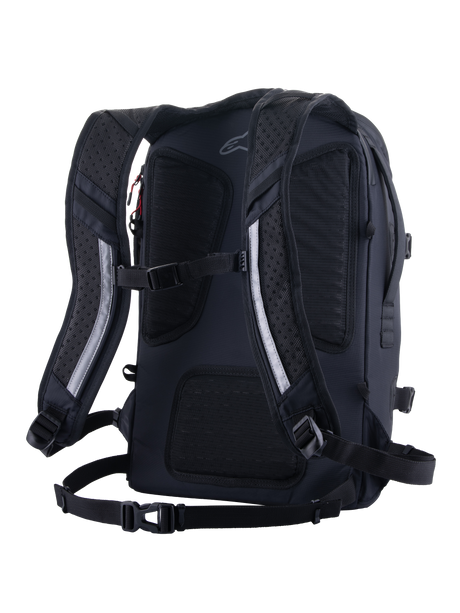 Alpinestars AMP7 22L Rugzak Zwart, achteraanzicht